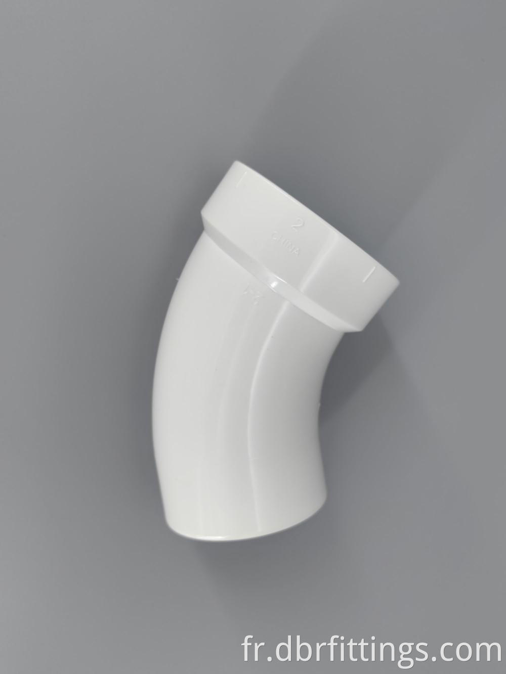 Good Quality PVC fittings 45° STREET ELBOW